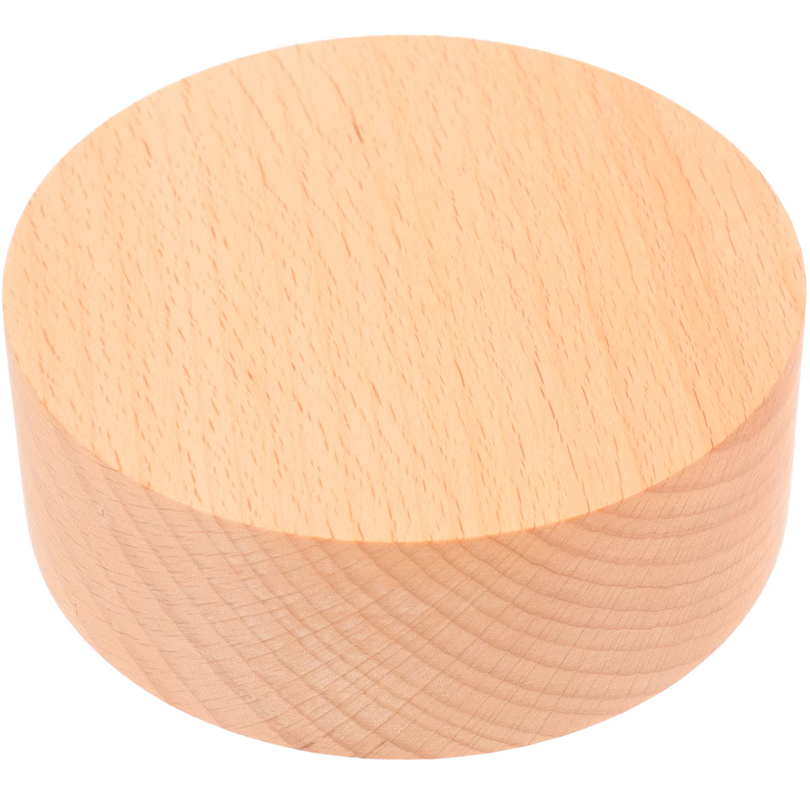 Base de boîte à musique rotative en bois, accessoire de boîte à musique ronde, pièce de rechange pou