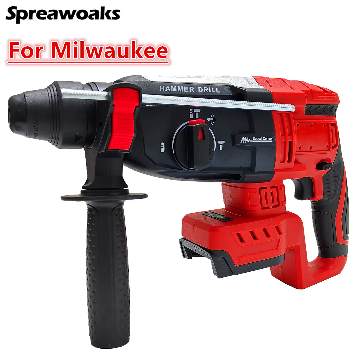 Pour Milwaukee 18V batterie sans brosse perceuse à percussion électrique 28MM marteau à percussion r