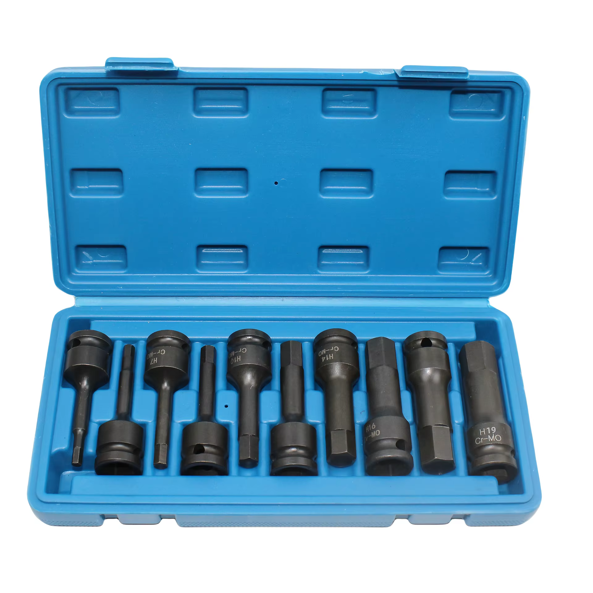 Jeu de douilles Torx 10 pièces, jeu de douilles Torx à impact d'entraînement 1/2 "T30 T40 T45 T50 T5