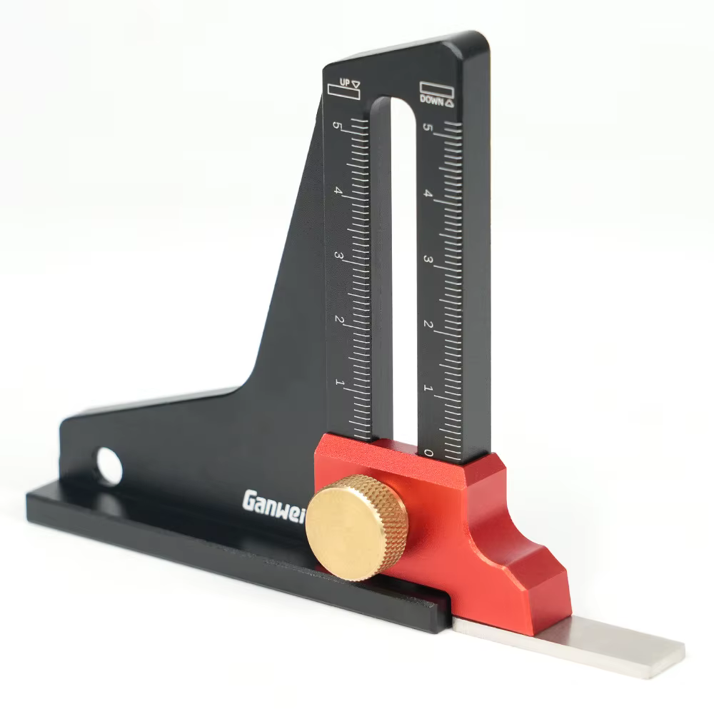 Outil de Mesure de Jauge et de Profondeur pour Table de Scie et Règle, Accessoire de Réglage pour Ma