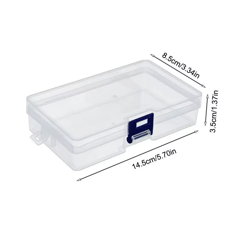 Boîte de rangement boîte à outils pratique boîte de conteneur en plastique pour boîte à outils vis c