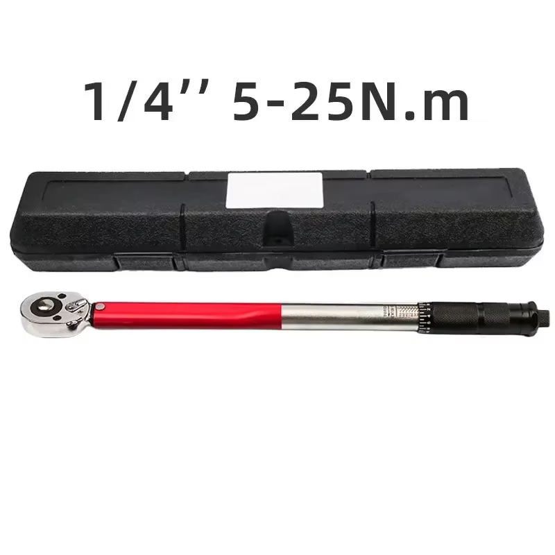 Clé dynamométrique préréglée bidirectionnelle, clé de vélo, moto, voiture, outils à main et adaptate