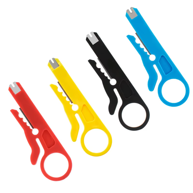 Pince à dénuder les câbles, coupe-fil, outil de sertissage, couteau à dénuder multiple, mini pince à