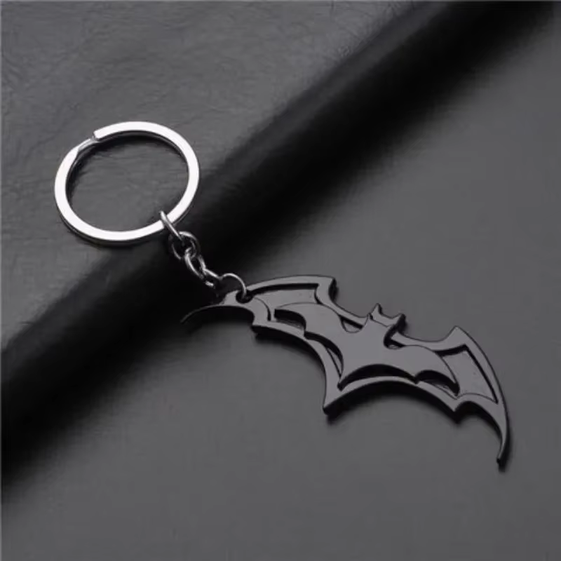 Porte-clés Batman DC 9cm, figurine du chevalier noir, périphérie, modèle de collection, poupées Mang