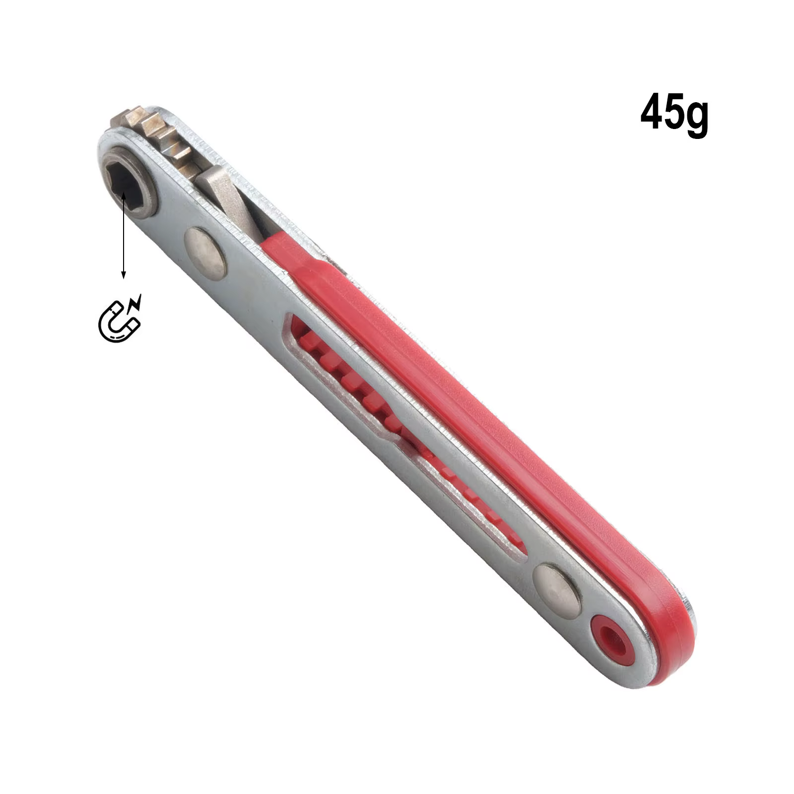 Jeu de tournevis à cliquet bidirectionnel multifonctionnel en acier allié, outils d'angle coudé et d