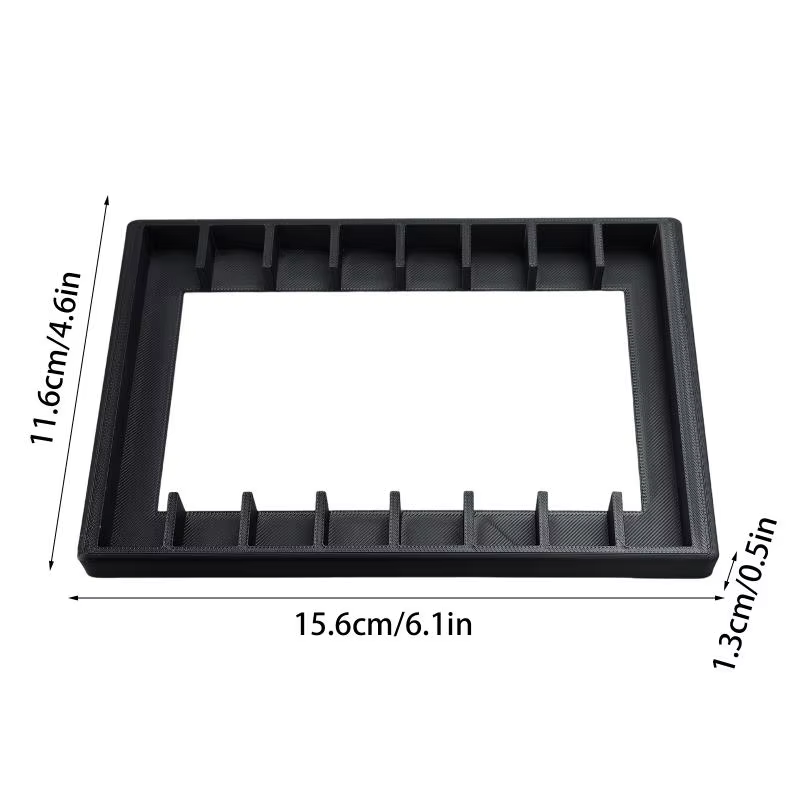 Support de rangement pour cassettes audio M-1Pcs, organisateur de cassettes à 8/10 emplacements pour