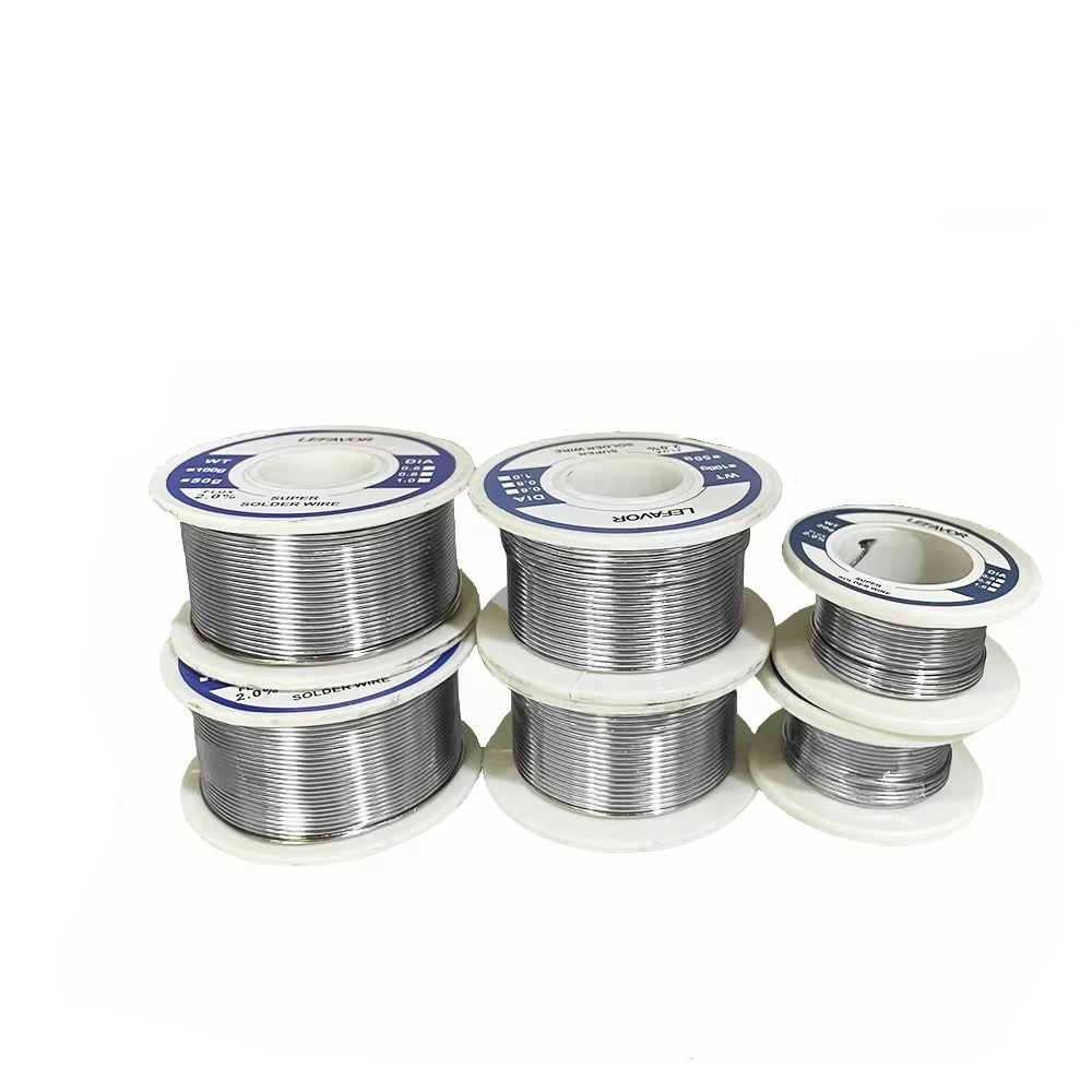 Rouleau de fil à souder à noyau de colophane, soudure 18/fil, 18/fonte, sans nettoyage, 0.8mm, 1.0mm
