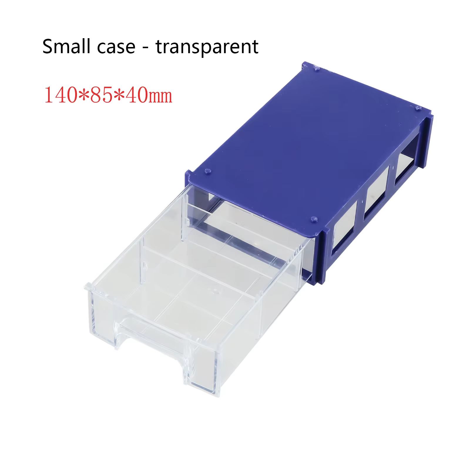 Boîtes de rangement de pièces de quincaillerie en plastique empilables, vis de composants, boîte à o