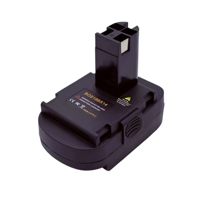 Adaptateur de batterie BOS18BS14 pour outils Bosch 14,4 V, pour batteries au lithium Bosch 18 V, pou