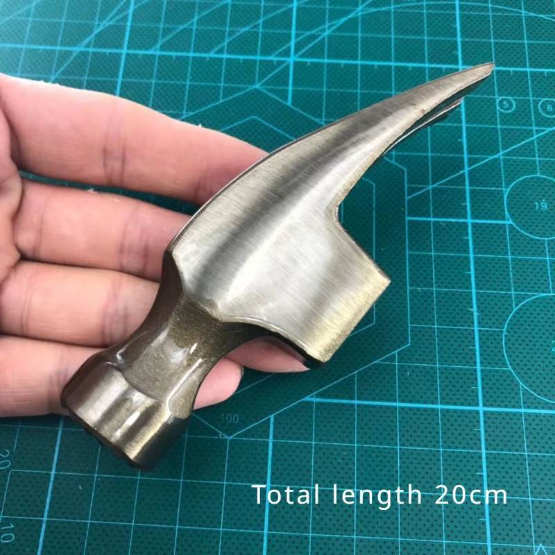 Tête de marteau à griffes en acier à haute teneur en carbone, marteau pour le travail du bois, outil