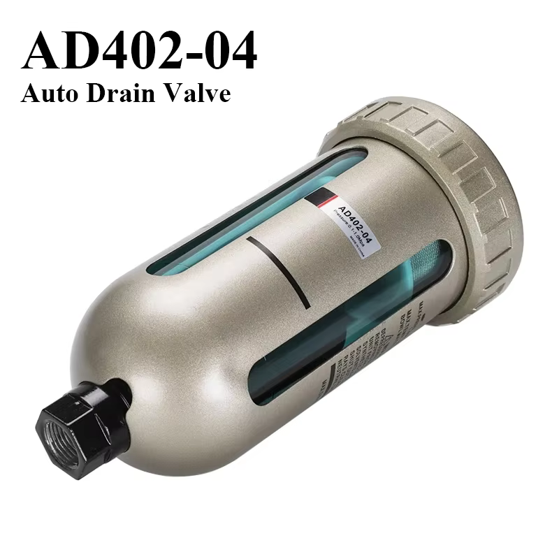 D402-04 Vanne de vidange automatique 1/2" NPT Emptier d'égouttement automatique robuste - pour compr