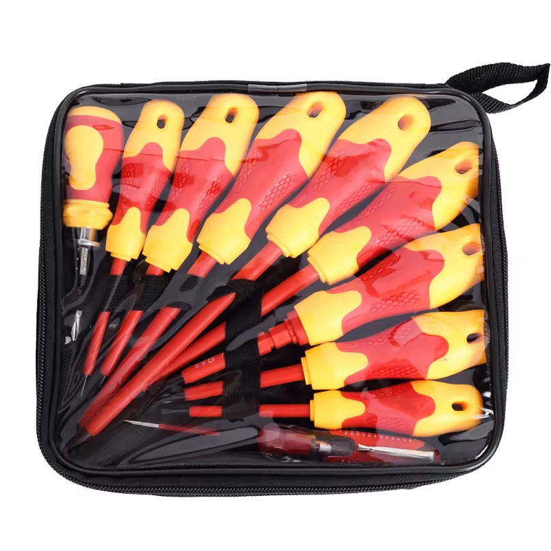 Jeu de tournevis isolés multifonctions, 10 pièces, Kit d'outils de réparation d'ordinateur, outils m
