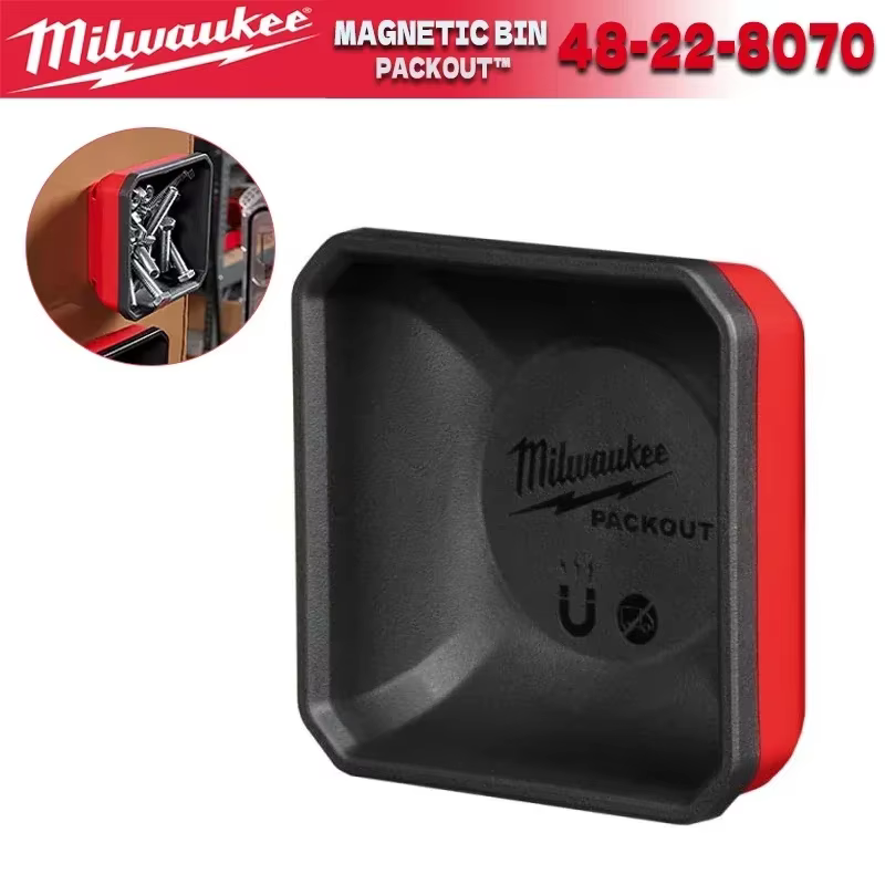 Milwaukee PACKOUT bac magnétique foret boîte de rangement boîte à outils MILWAUKEE accessoires pour 
