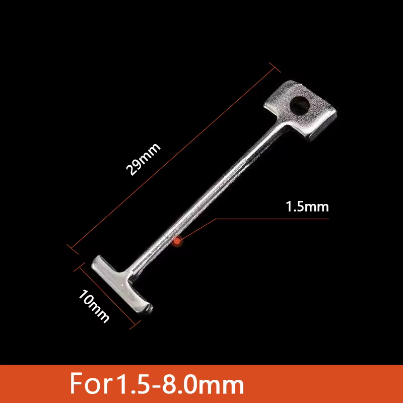 Lot de 50 compte-carreaux de rechange en acier, 0.9/1.5mm, pour cuisine, salon, installation, outils
