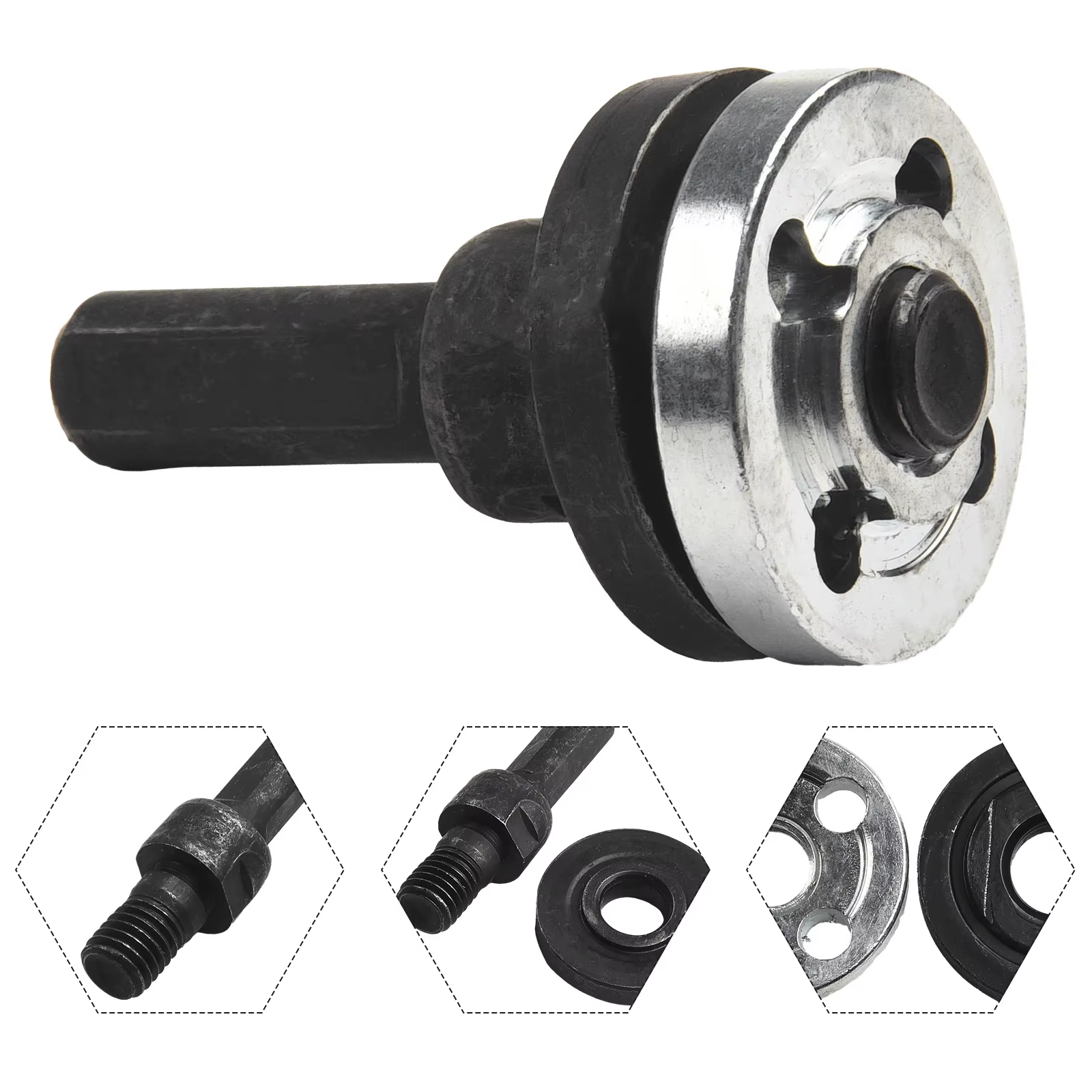 Perceuse électrique de 10mm pour meuleuse d'angle, ensemble de convertisseur de bielle, adaptateur d