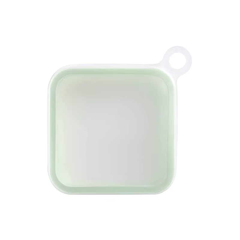 Boîte à Bento à Sandwich en Silicone avec poignée, boîte de rangement Portable pour Sandwich, récipi