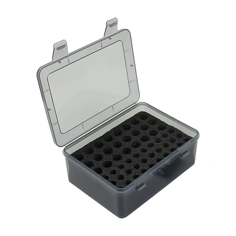 Le support organisateur de stockage de piles peut contenir 54 piles AA AAA, boîtier de batterie, con