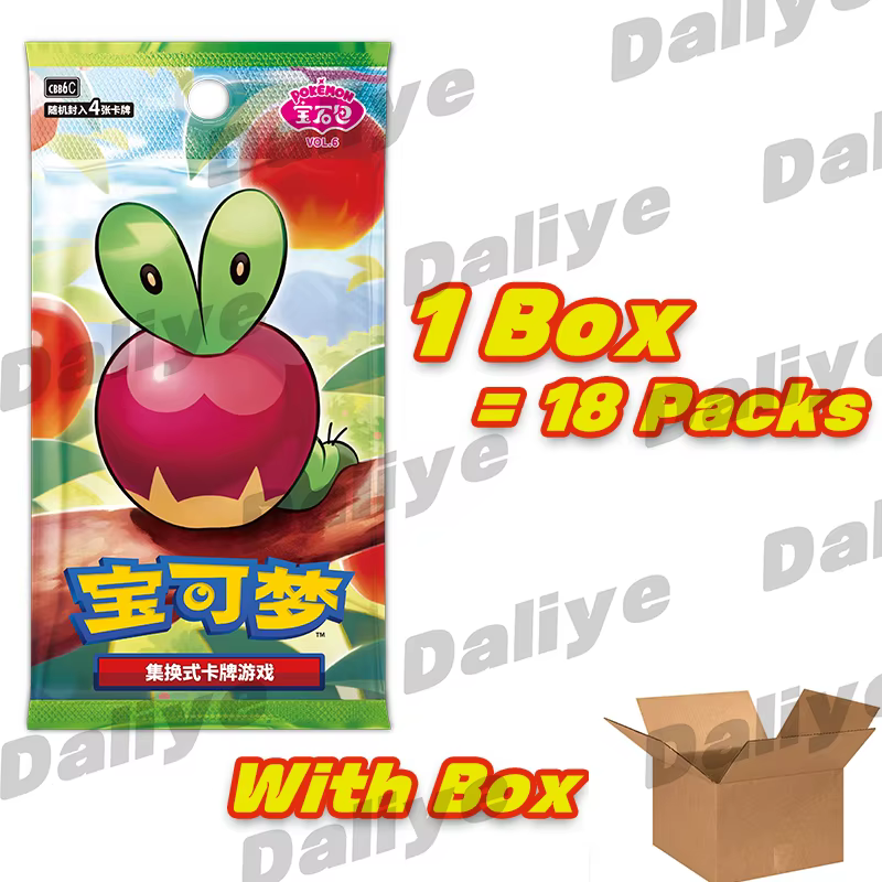 Cartes Pokémon PTCG 100% originales, Gem Pack Vol.6, chinois simplifié, Gem Pack Vol6 CBB6C, jouet d