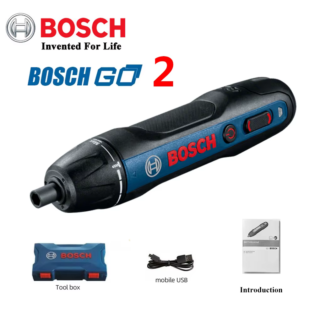 BOSwivel-Tournevis électrique sans fil professionnel, mini outils électriques rechargeables ménagers