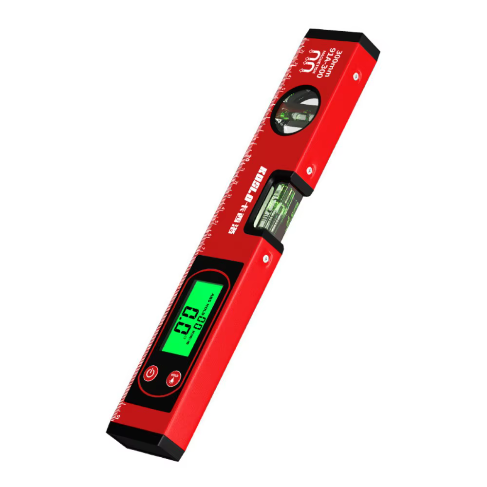 Règle de niveau numérique magnétique 30-100cm, niveau électronique de haute précision 0-90 °   Règle