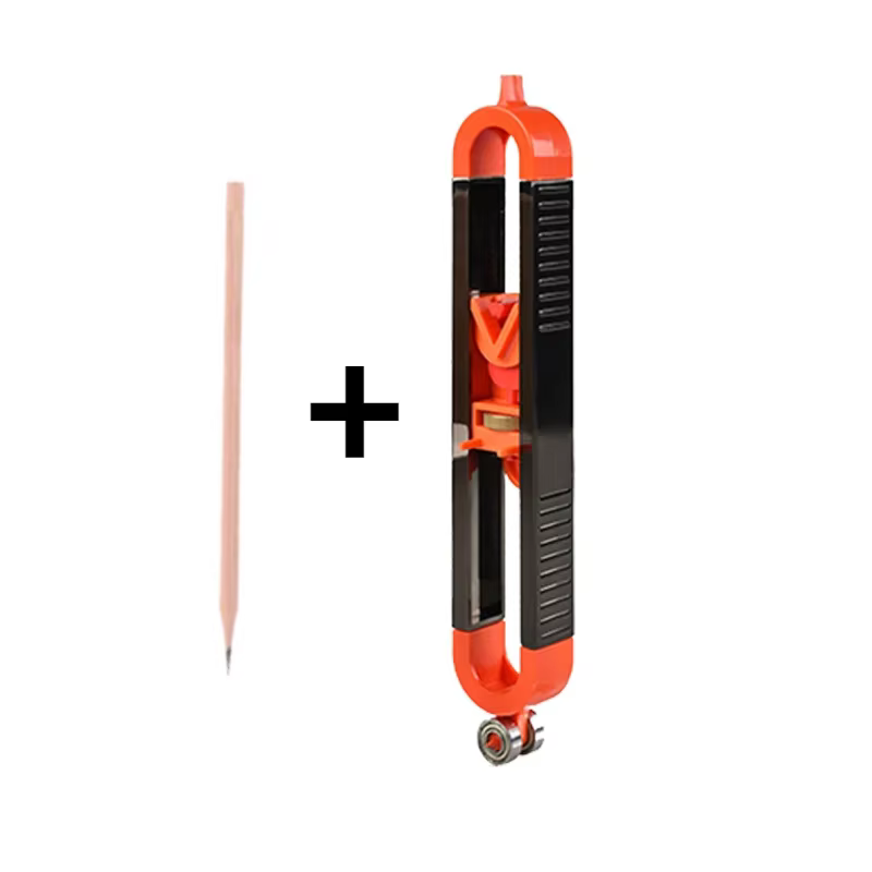 Règle de traçage de profil avec calibre de contour et verrouillage réglable, outil de mesure précis 
