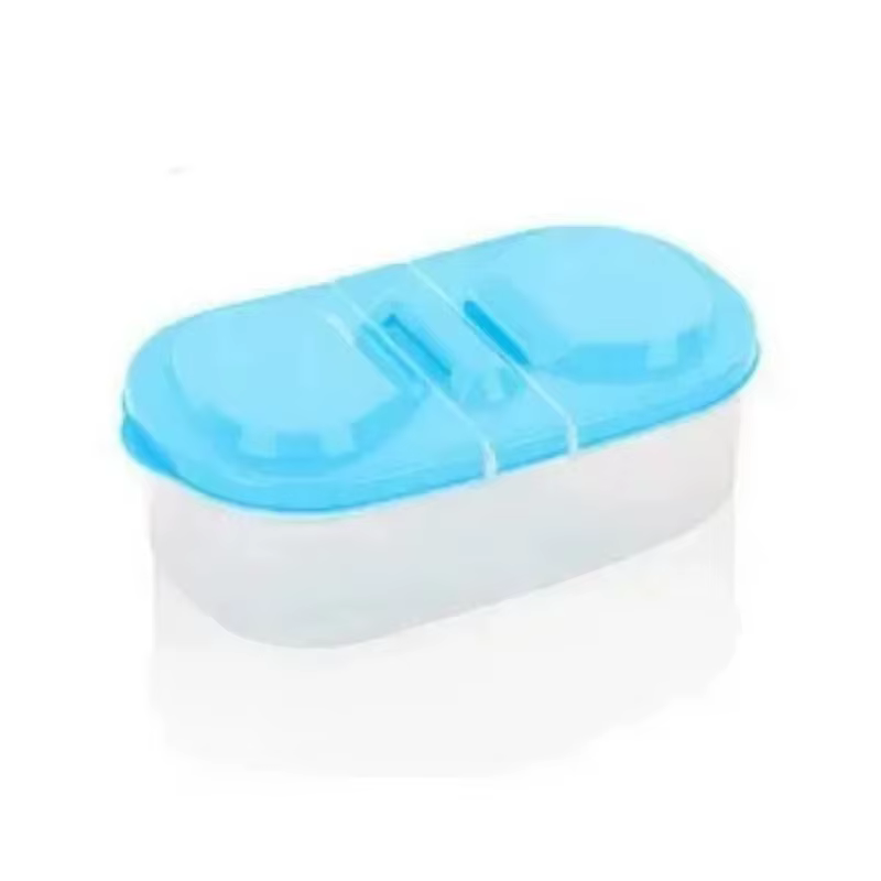 Récipient alimentaire en plastique sain, boîte à déjeuner Portable, capacité Camping pique-nique nou