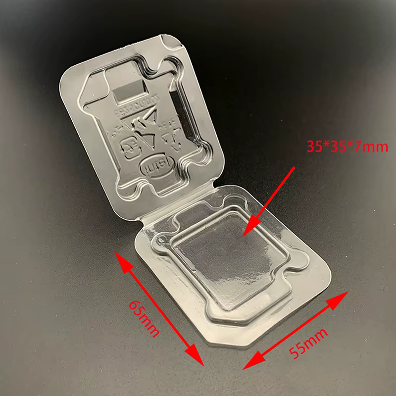 Boîte à plateau à clapet pour processeur AMD, 10 pièces, support de boîtier, Protection pour AMD 754