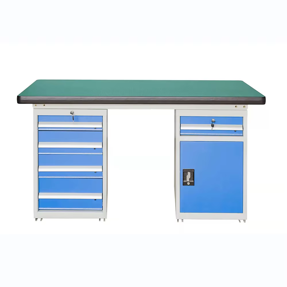 Établi en acier, armoire à outils anticorrosive avec tiroirs pour atelier, Garage, laboratoire, Opti