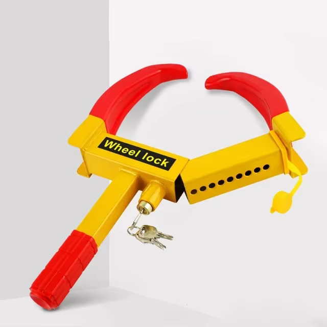 Serrure antivol pour pneus de voiture et camion, Portable, robuste, pince de roue, griffe de pneu, r