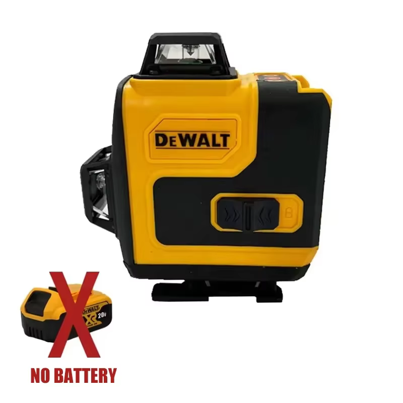 Niveau laser Dewalt 360° vert 16 lignes 4D auto-nivelant 360° horizontal vertical faisceau super pui