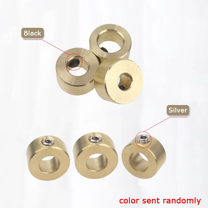 Outils de foret 3-12mm, colliers d'arrêt de profondeur en laiton, anneau de positionnement avec clé 