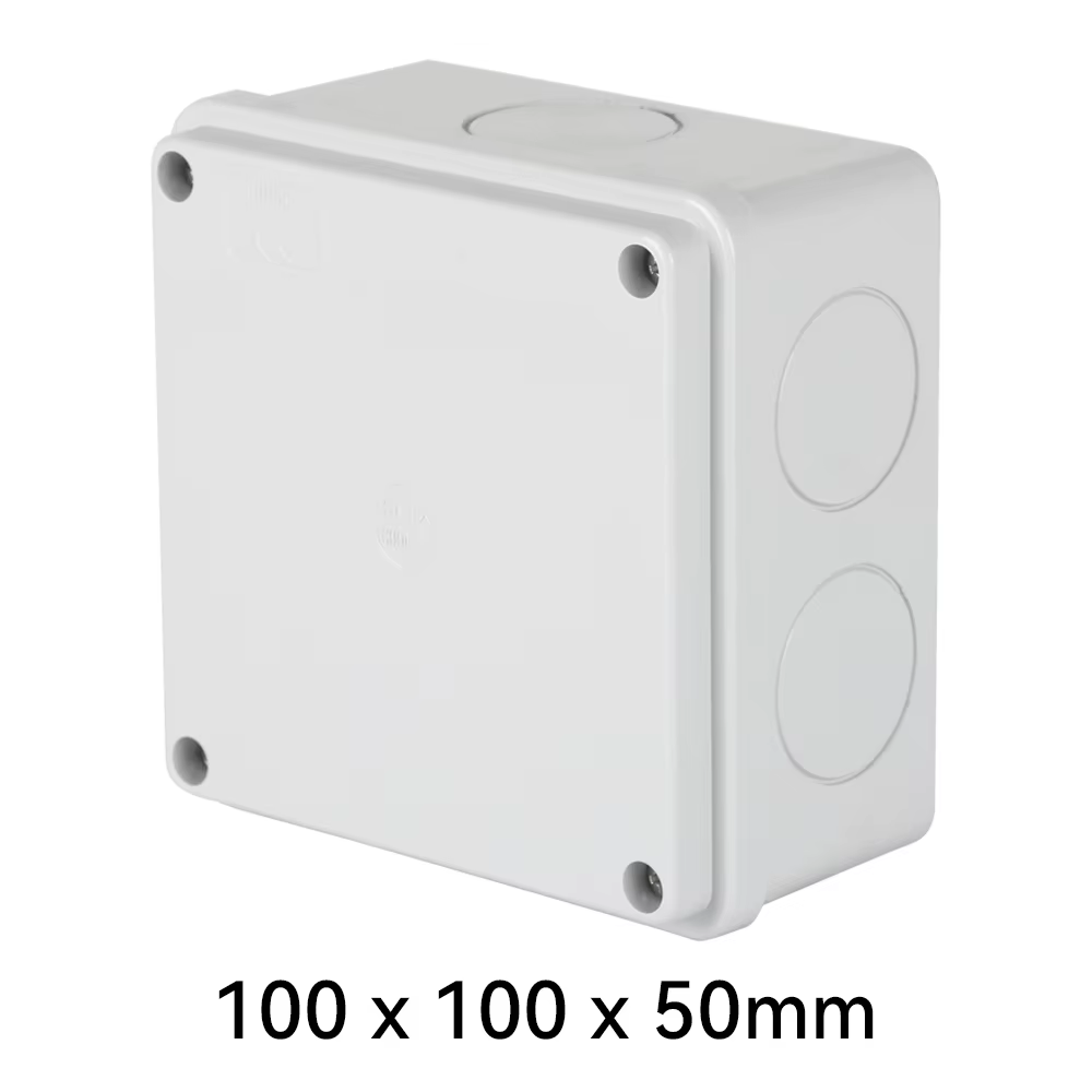 Boîte de jonction, boîte de jonction étanche en plastique, étanche IP55 et anti-poussière, boîtier d
