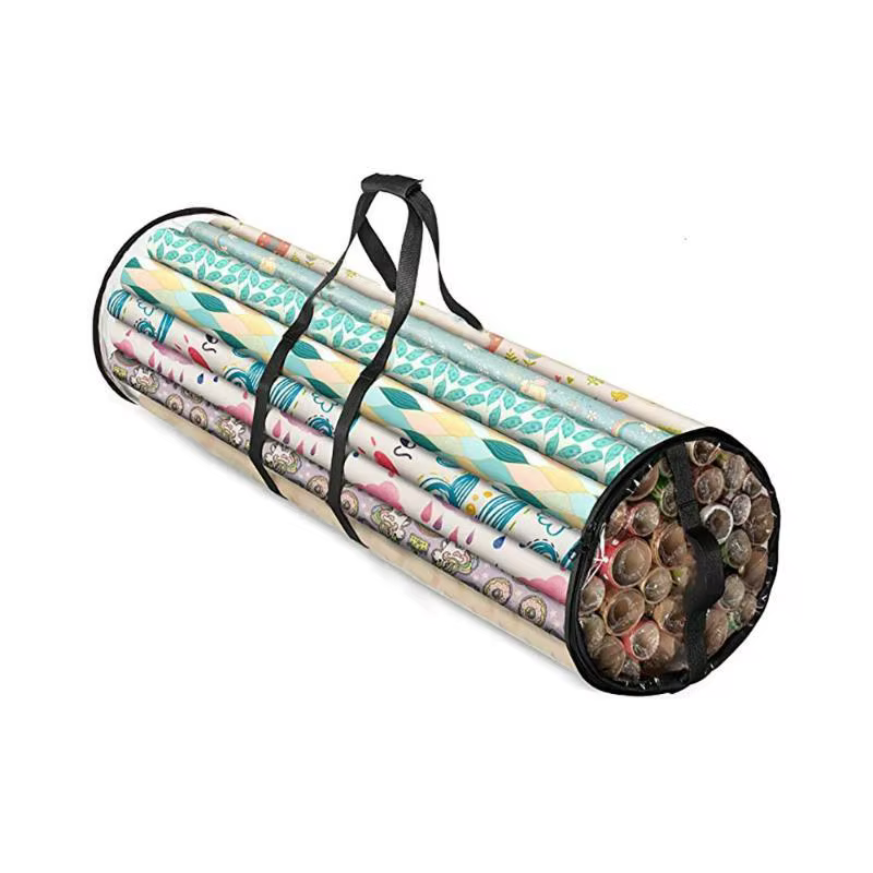Sac de rangement en tissu Oxford grande capacité pour papier d'emballage, outils, affiches, rouleaux