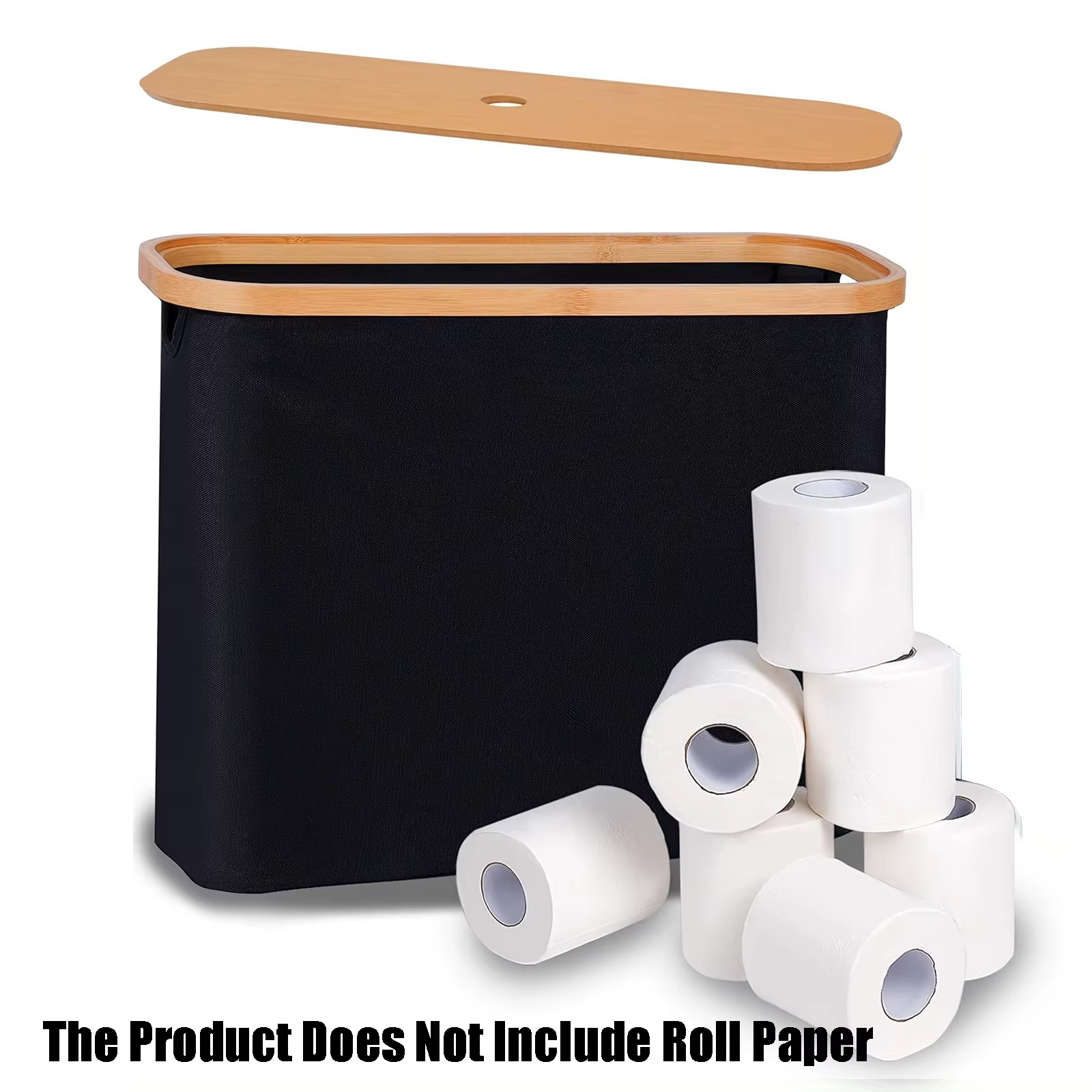 Boîte de rangement de papier 1 rouleau, grande capacité, tige de Support, adaptée au stockage de pap