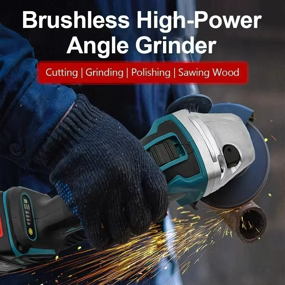 Meuleuse d'angle électrique sans fil Makita DGA404 18V haute puissance 125mm/100mm, machine de décou