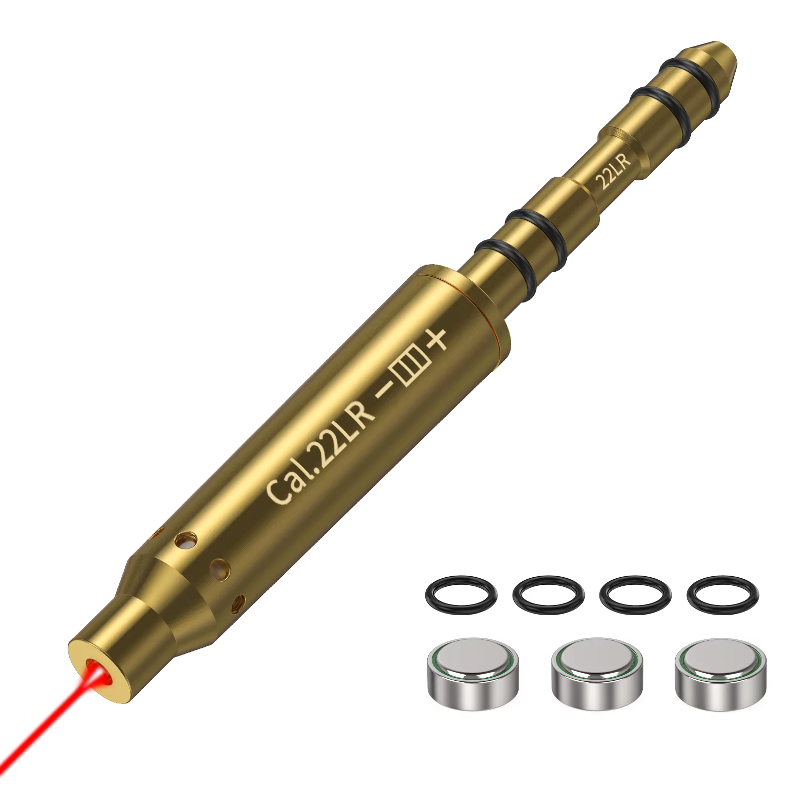 Outil de calibrateur de tir d'entraînement au laser rouge Cal.22LR, conçu spécifiquement pour la fin