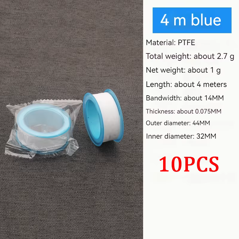10 pièces ruban d'étanchéité joint de fil ruban de fuite étanche ruban de conduit raccord de plomber