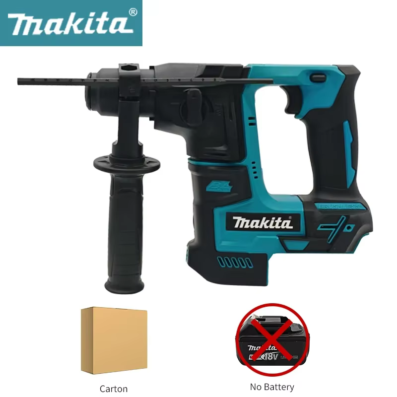 Marteau électrique sans fil Makita Original HR140D, batterie au lithium 18V, perceuses sans fil, out