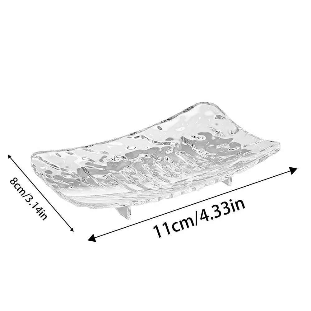 Support mural haut de gamme pour savon, motif glacier, pour salle de bain, pour usage domestique