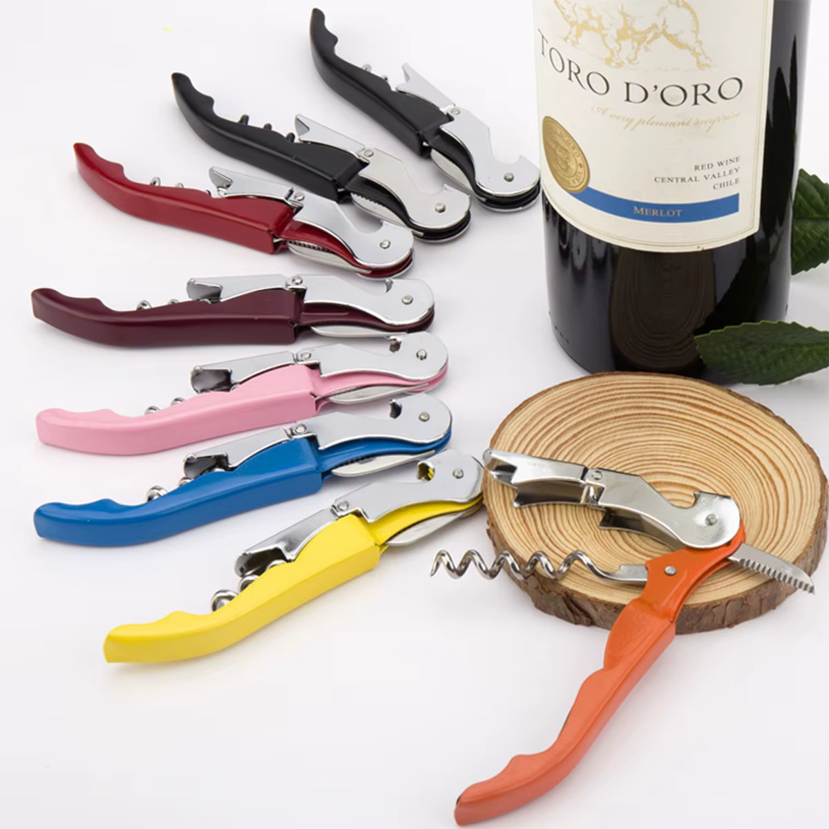 1 pièce Tire-bouchon de sommelier professionnel en acier inoxydable
