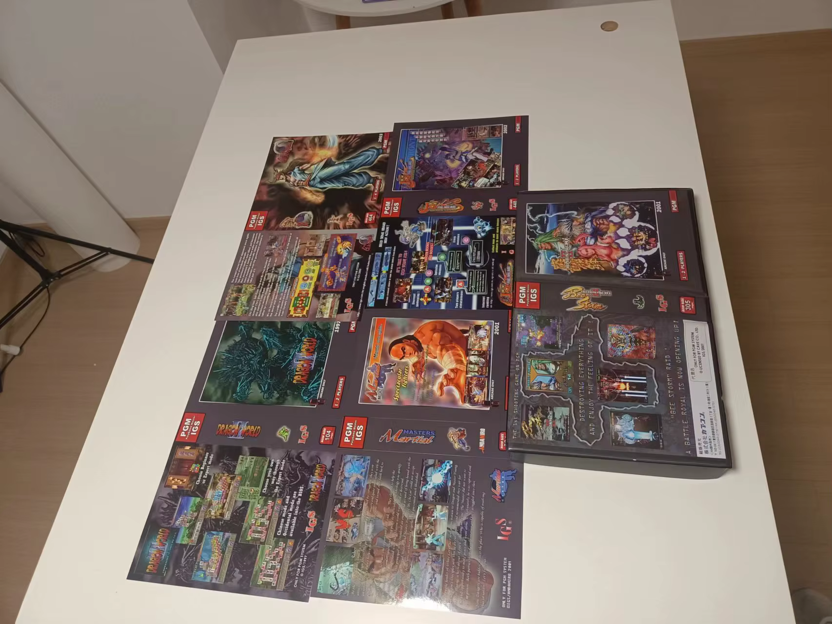 Étui de protection pour cartes de jeu d'arcade