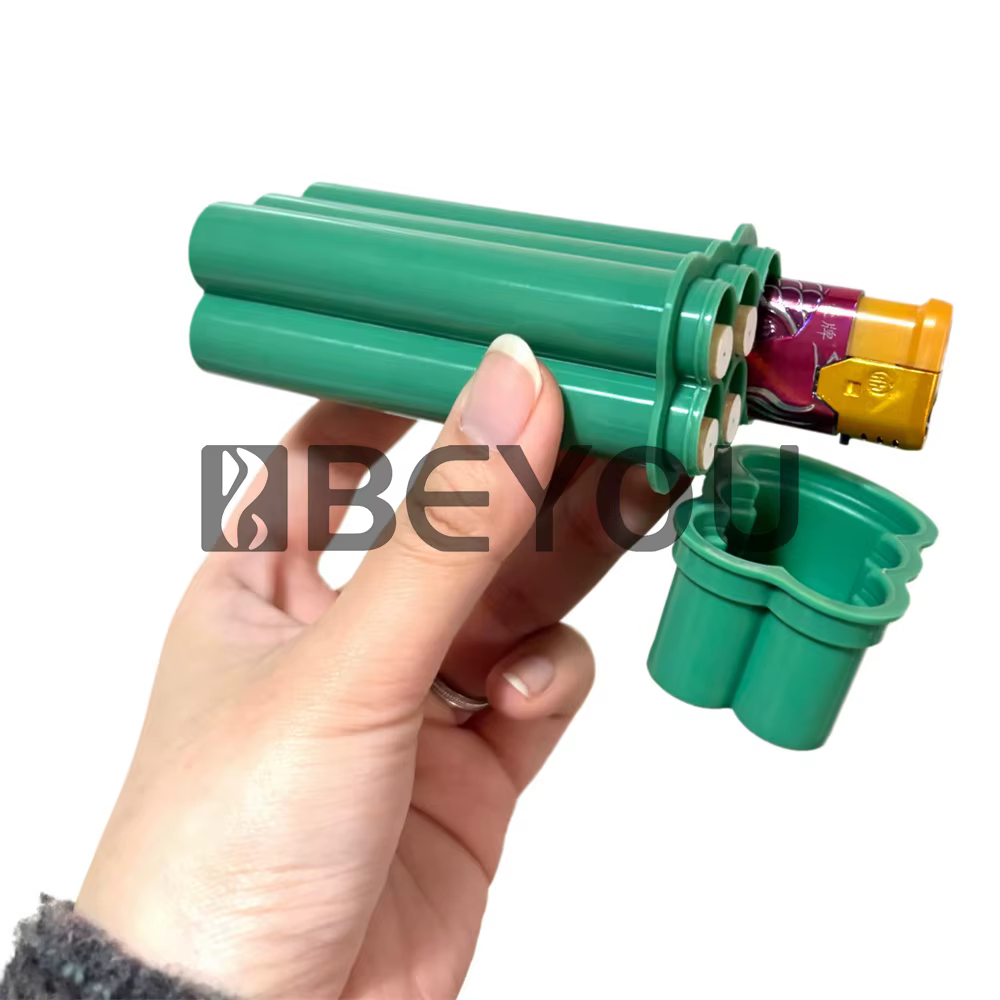 Boîte de rangement pour rouleaux Laguna, briquet à main, étui à roulettes, ChlorAfricLeak Verde Flip Top, support de protection personnalisé, bricolage