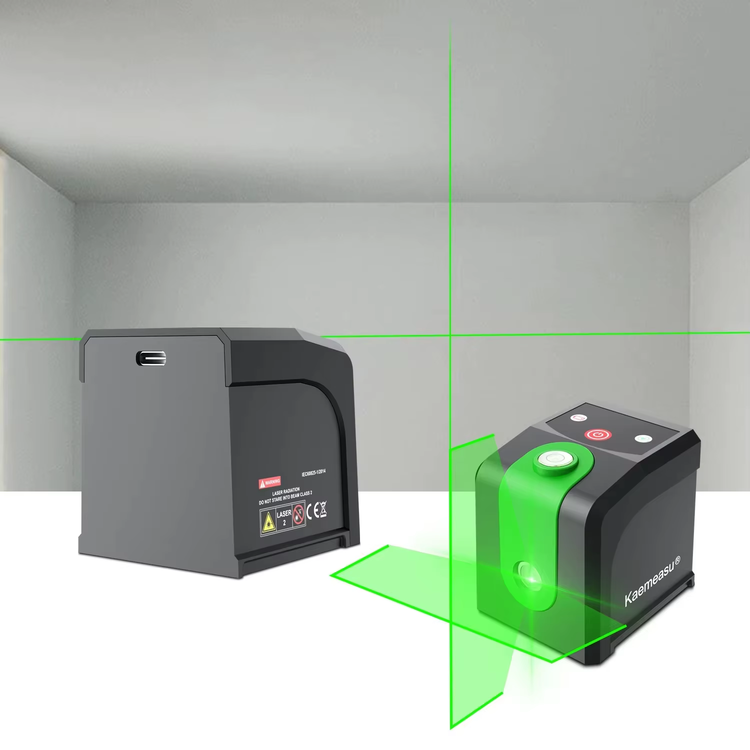 Laser à lignes transversales vertes Kaemeasu niveau