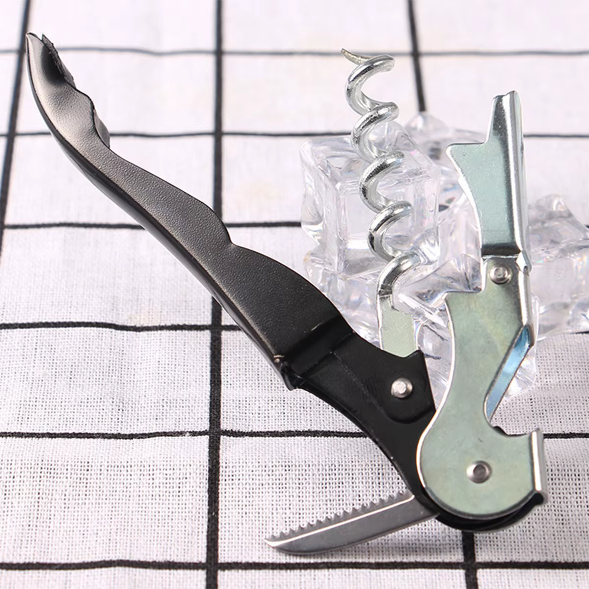1 pièce Tire-bouchon de sommelier professionnel en acier inoxydable