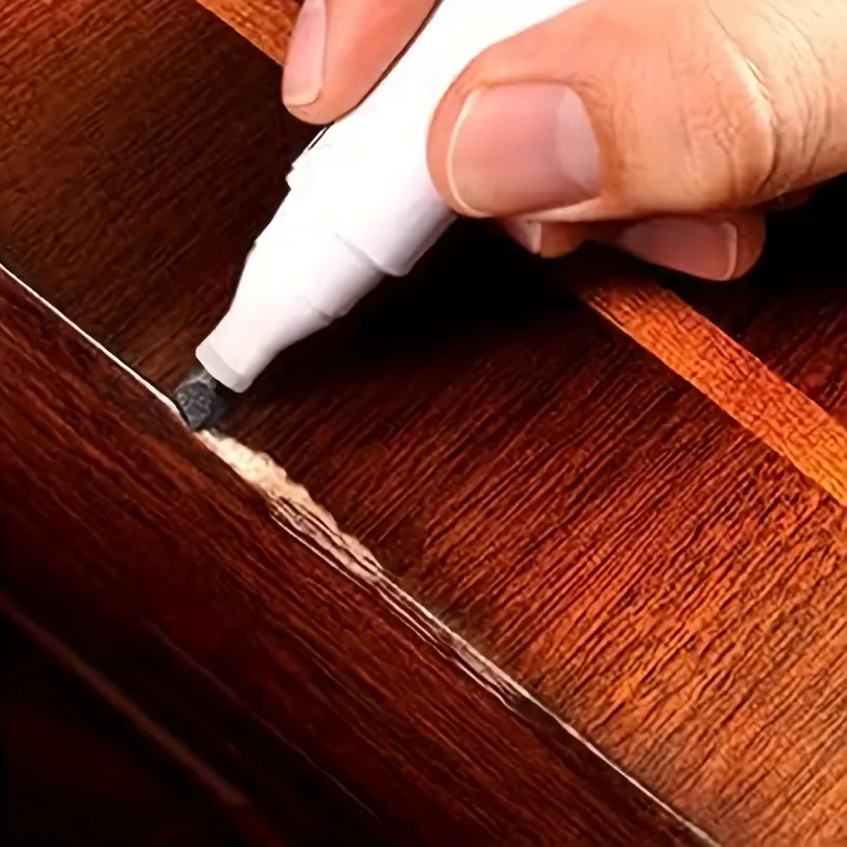 Lot de 6 stylos de réparation de meubles avec marqueurs pour le travail du bois | Marché