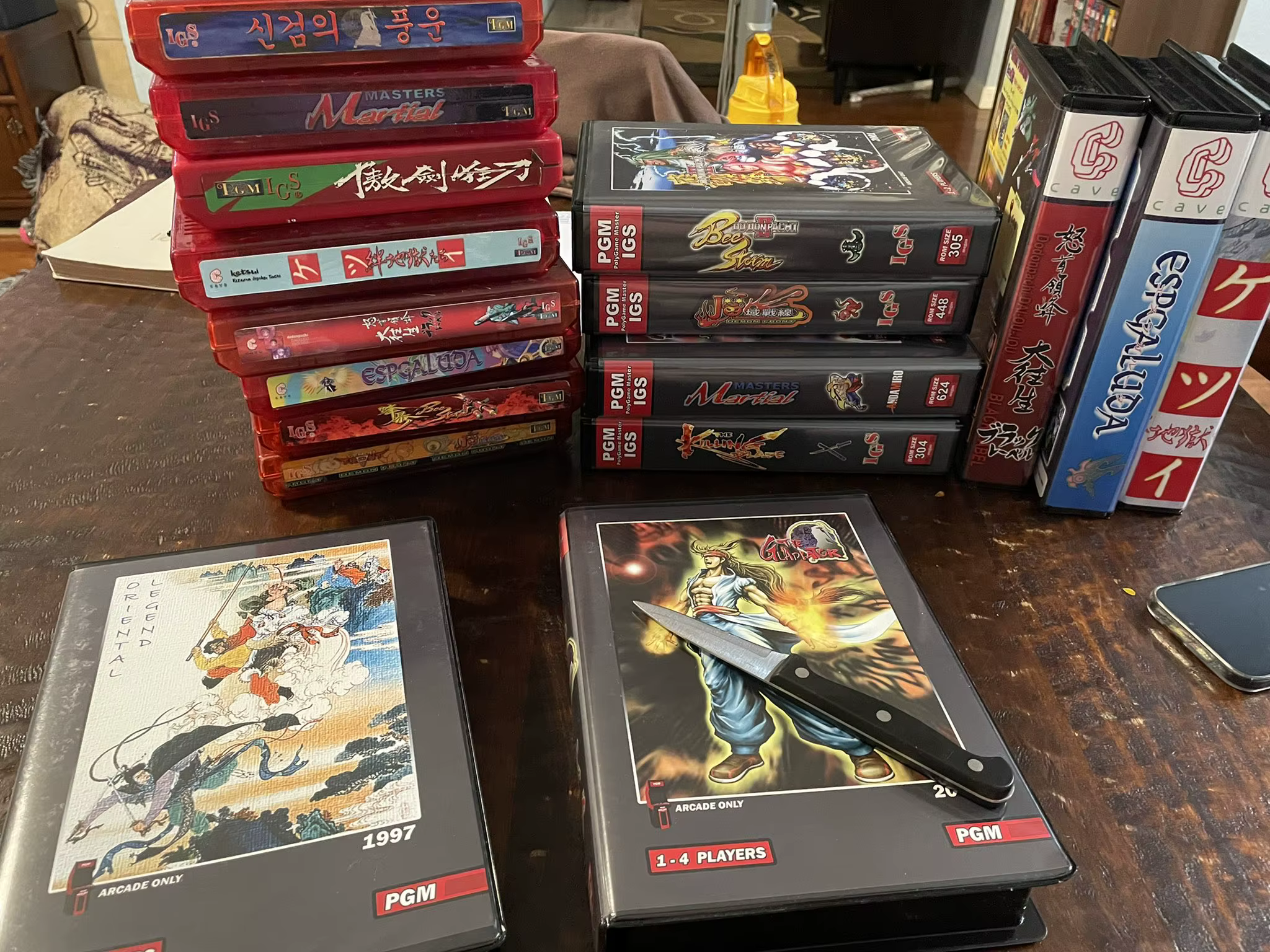 Étui de protection pour cartes de jeu d'arcade
