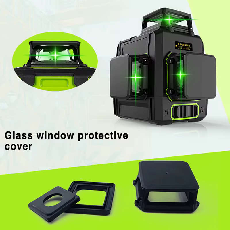 CLUBIONA store rouge ou vert 12 lignes (12RC / 12GC / MD12R / MD12G) niveau Laser fenêtre en verre couvercle de protection supérieur accessoires