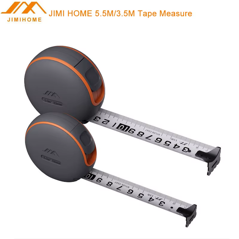 JIMI HOME 5.5M/3.5M auto-verrouillage Portable ruban à mesurer enduit règle