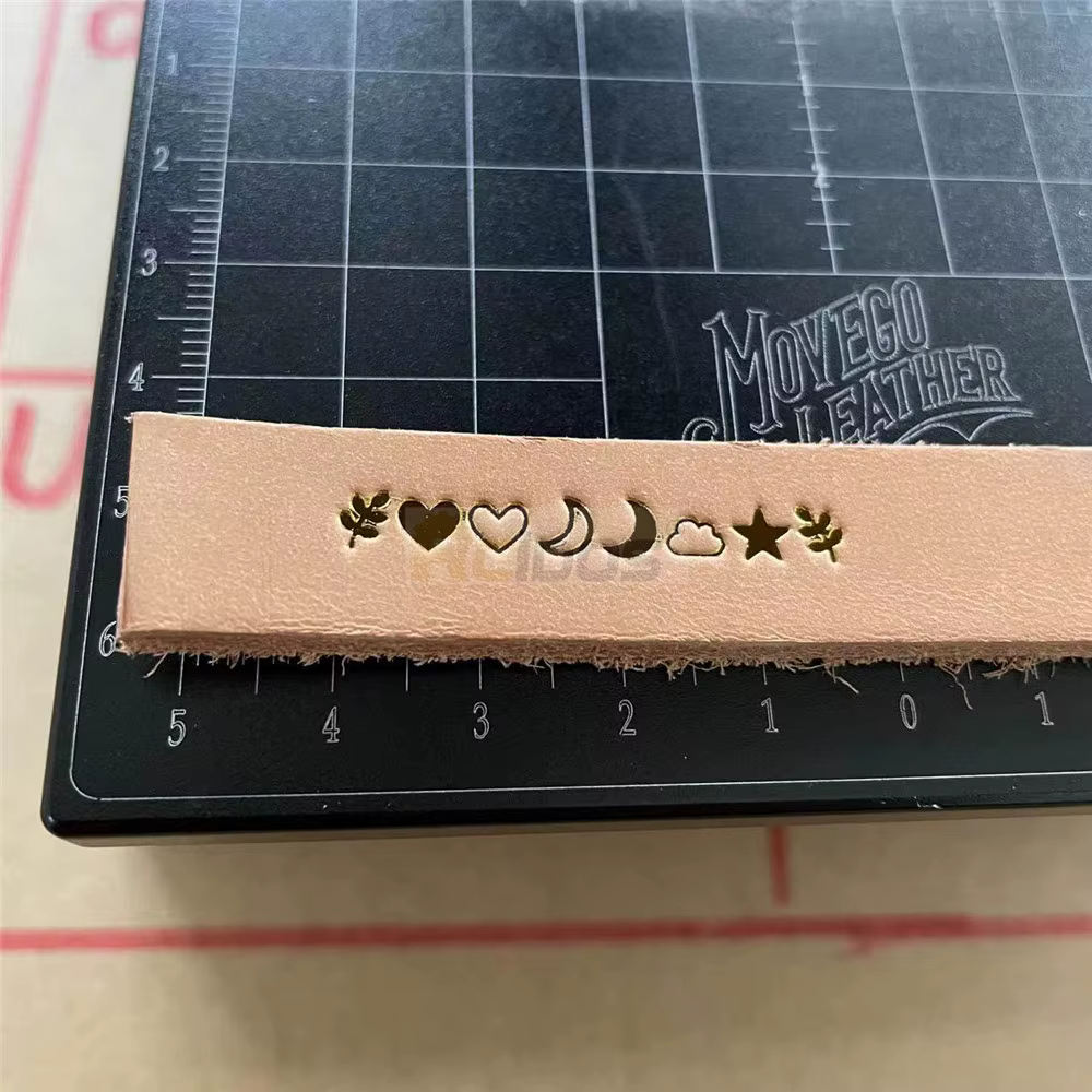 RCIDOS – porte-lettres en laiton de 5CM, fixation de lettres flexibles pour tampon à marteau à main, adapté aux lettres Movego