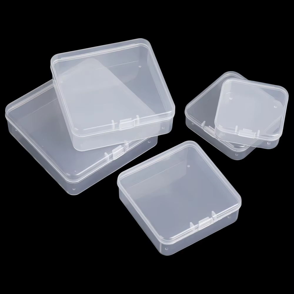 Boîte de rangement transparente pour petits objets
